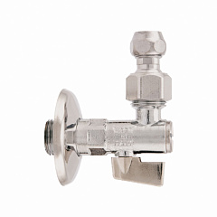 Кран шаровой Itap 386 перекрывающий с шарнирным соединением, 1/2 x 10мм