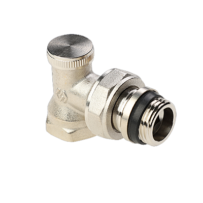 Клапан настроечный MVI угловой с самоуплотняющимся кольцом 1/2