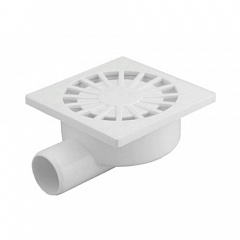 Трап Ostendorf горизонтальный - гидрозатвор 150х150, 50