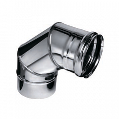 Колено FERRUM угол 90гр. (430/0,8 мм) Ф120