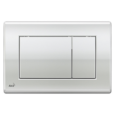 Кнопка смыва, пластик, xром Alcaplast M271