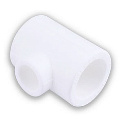 Тройник из полипропилена Valfex редукционный 63/32/63 БЕЛЫЙ, арт. 10633263