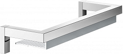 Полочка для душа KEUCO EDITION 90 Square 360 мм хром/алюминий 19158010000