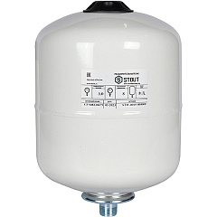 Расширительный бак Stout мембранный, 8 л, для системы горячего водоснабжения