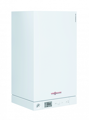 Настенный газовый двухконтурный котел отопления Viessmann Vitopend 100-W A1JB012 K-rlu 34 кВт A1JB012
