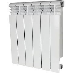 Алюминиевый секционный радиатор отопления Stout Vega 500 / 6 секций