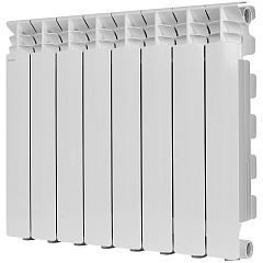 Алюминиевый секционный радиатор отопления Stout Gamma 500 / 8 секций