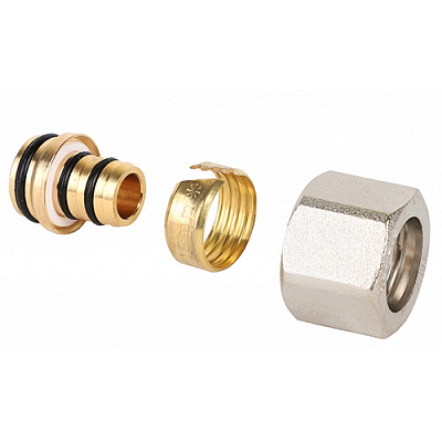 Фитинг коллекторный MVI евроконус PEX-AL-PEX 1/2 x 16 x 2.0