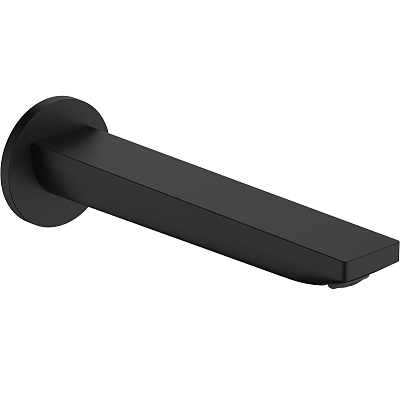 Излив для ванны Hansgrohe Rebris E 72431670, матовый черный