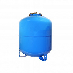 Расширительный бак (гидроаккумулятор) UNIPUMP 100 л вертикальный 100 V, фланец- нерж. сталь, для системы водоснабжения
