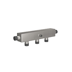 Коллектор RISPA К60-4В нержавеющая сталь 2 кронштейна