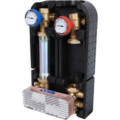 Насосная группа Stout с теплообменником 18 пластин, без насоса