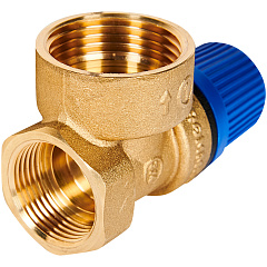 Клапан предохранительный Rommer для систем водоснабжения 8 бар 3/4x1