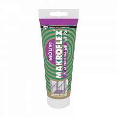 Монтажный клей Makroflex Bio Line MF190 ультрасильный прозрачный (0,28кг) 1876913 (немороз)