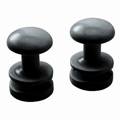 Держатель для полотенец круглый Atlantic 2012 антрацит