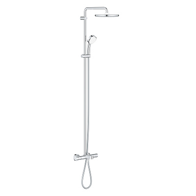 Душевая система Grohe Tempesta Cosmopolitan System 250 с термостатом, хром (26672000)
