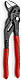 Переставные клещи KNIPEX - гаечный ключ, 52 мм (2 ), 250 мм, серые, 1К ручки