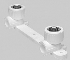 Комплект для смесителя Kalde полипропиленовый, 20 x 1/2