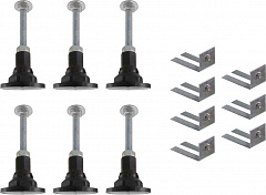 Ножки GOOD DOOR для душевого поддона Пента с креплениями