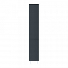 Шкаф-колонна AM.PM Gem S M91CSR0306GM, напольный, правый, 30 см, графит матовый