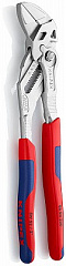 Переставные клещи KNIPEX - гаечный ключ, 52 мм (2 ), 250 мм, хром, 2К ручки, страховочное крепление, блистер