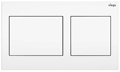 Кнопка смыва Viega Prevista 8611.1 для унитазов белая 773250