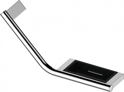 Поручень KEUCO PLAN для ванны с мыльницей исполнение слева хром 14909012037