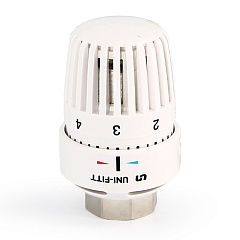 Термостатическая головка UNI-FITT S, M30х1,5, белая