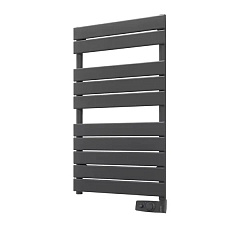 Электрический полотенцесушитель Atlantic Adelis ANT 500W антрацит прямой