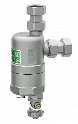 Сепаратор грязи FAR COMPACTFAR с магнитом, 3/4 накидные гайки