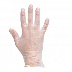 Перчатки виниловые одноразовые (100 шт.)