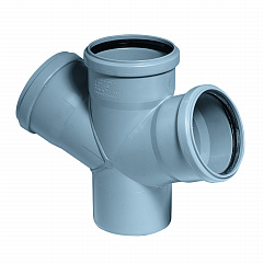Крестовина для внутренней канализации Ostendorf HTDA 110/110*67 гр.