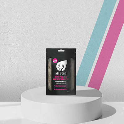 Сантехнический лен Mr.Bond 303 собранный в клубок (Мистер Бонд 303), 100 г