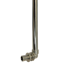 Трубка Rommer Г-образная для подключения радиатора 20/250