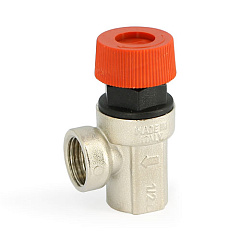 Клапан предохранительный UNI-FITT ВВ 1/2, 3 бар, никелированный (240N3022)