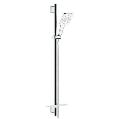 Душевой гарнитур Grohe Rainshower SmartActive Cube 130, 900 мм, белая луна