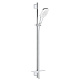 Душевой гарнитур Grohe Rainshower SmartActive Cube 130, 900 мм, белая луна