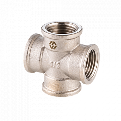 Крестовина MVI резьба ВР 3/4, DN20, латунь