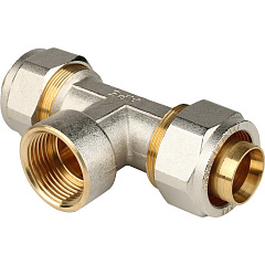 Тройник Stout переходной с внутренней резьбой 1/2 х20