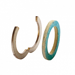 Комплект концевого фитинга Meibes 3/8 DN 12 из латуни для подключения трубы Inoflex