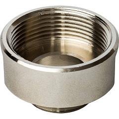 Муфта переходная Stout никелированная 1 1/2 x1 внутренняя-наружная резьба