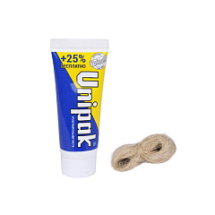 Комплект №1 Unipak (паста тюбик 25 г. + лён 13 г.)