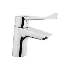 Смеситель для раковины Vitra AquaMed Solid S, глянцевый хром