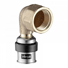 Угольник Viega SmartPress переходной 90 гр. ВР 25 x Rp 3/4