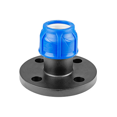 Фланец адаптер Valfex ПНД пластиковый 50х1 1/2