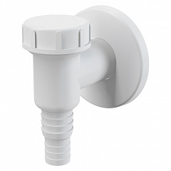 Сифон для стиральной машины наружный, пластик, белый Alcaplast APS2