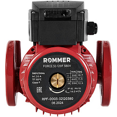 Циркуляционный насос Rommer FORCE фланцевый трехскоростной 32-120F 380V