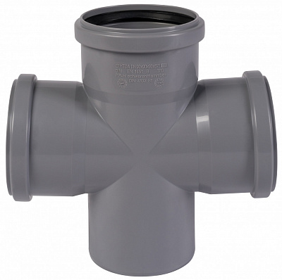 Крестовина для внутренней канализации Ostendorf HTDA 90/90*87 гр.