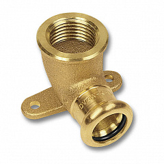 Водорозетка Sanha 8472G, ВПр-ВР, бронза, 22x3/4