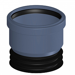 Переходной патрубок POLOPLAST POLO-KAL NG PKRI трубный конец-раструб DN110/110